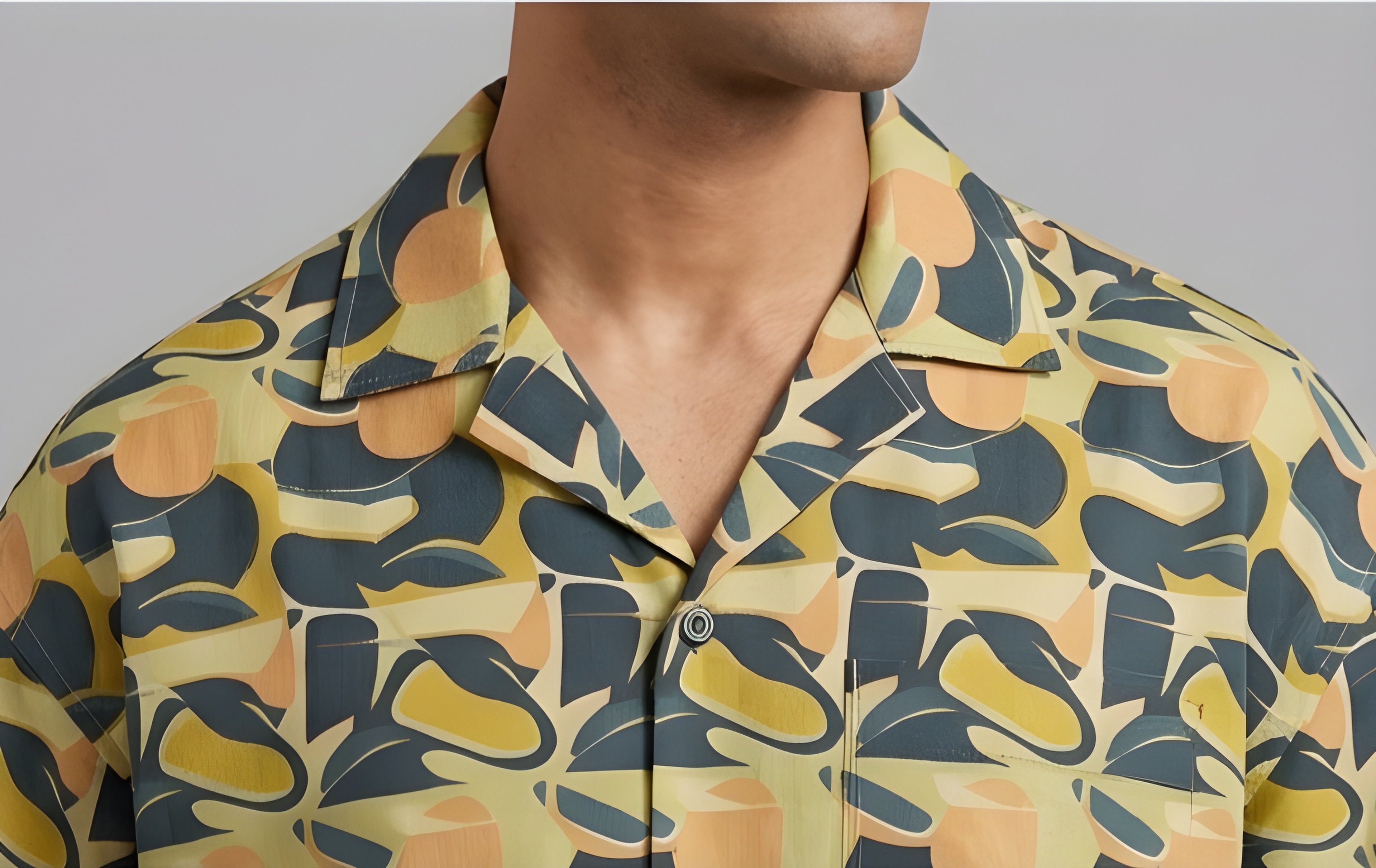 Broad Stipe Linen Look Shirt