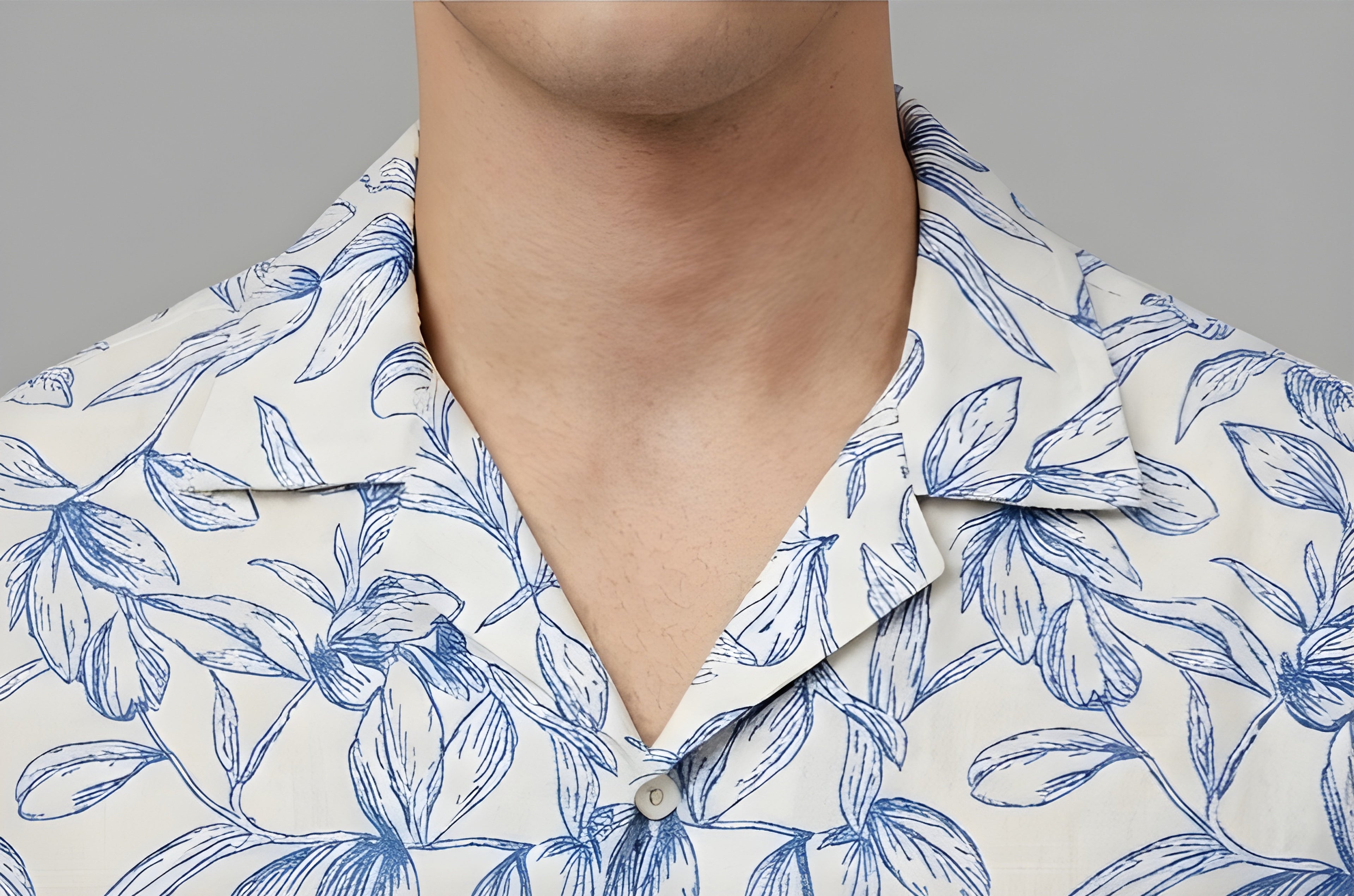 Broad Stipe Linen Look Shirt