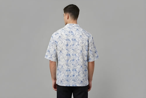 Broad Stipe Linen Look Shirt