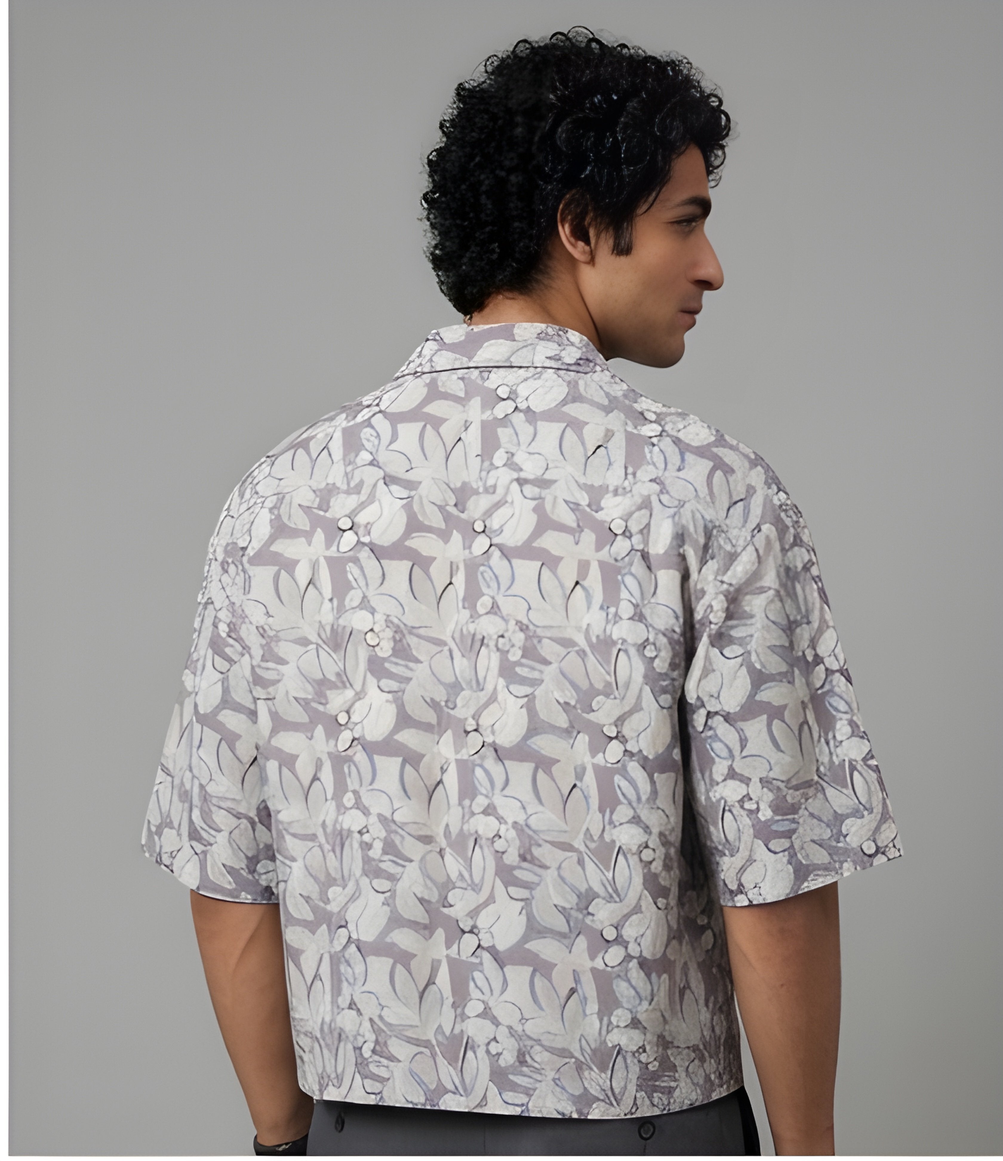 Broad Stipe Linen Look Shirt