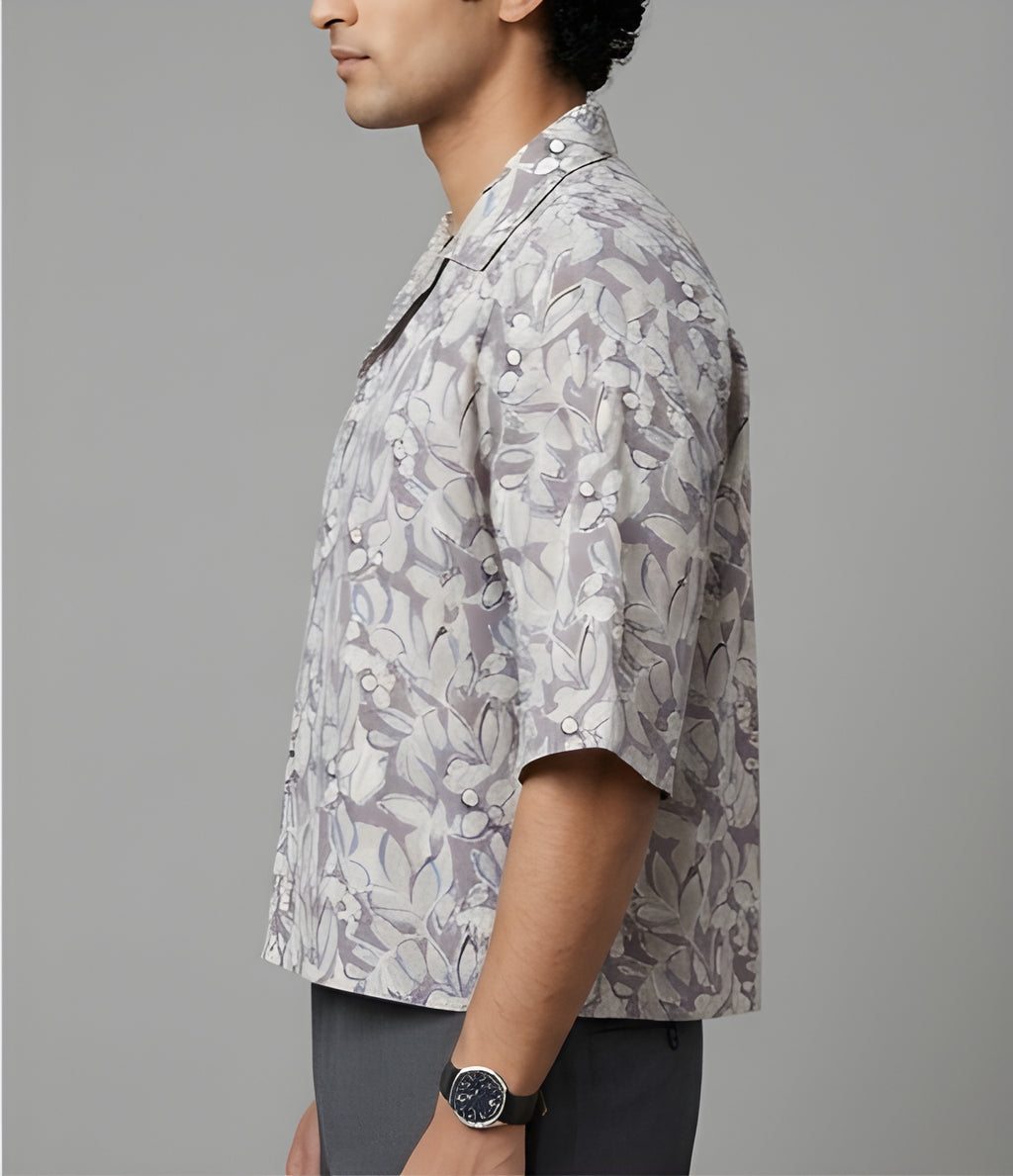 Urban Leaf Boxy Fit Shirt