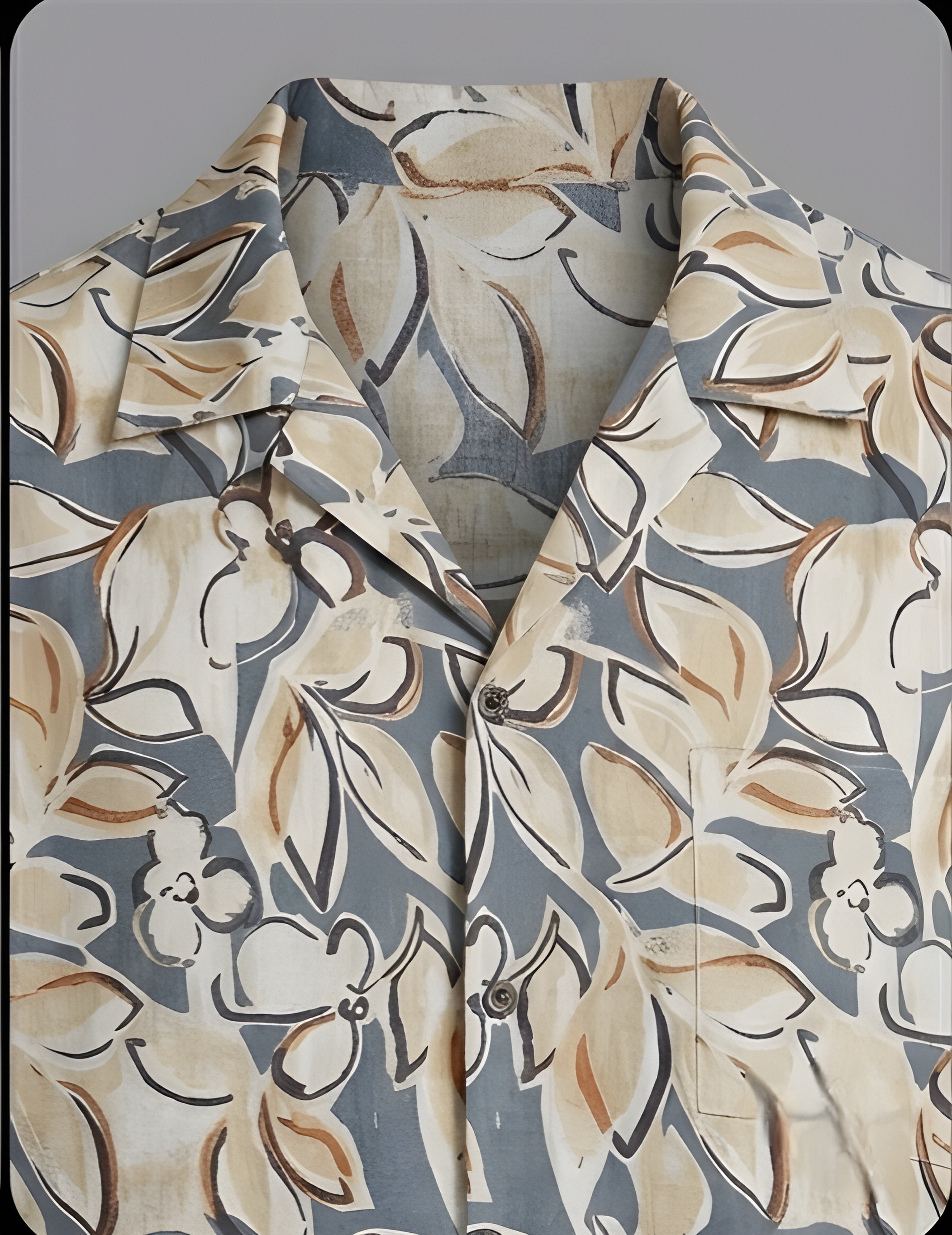 Broad Stipe Linen Look Shirt