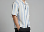STRIPED EASY BLUE SHIRT