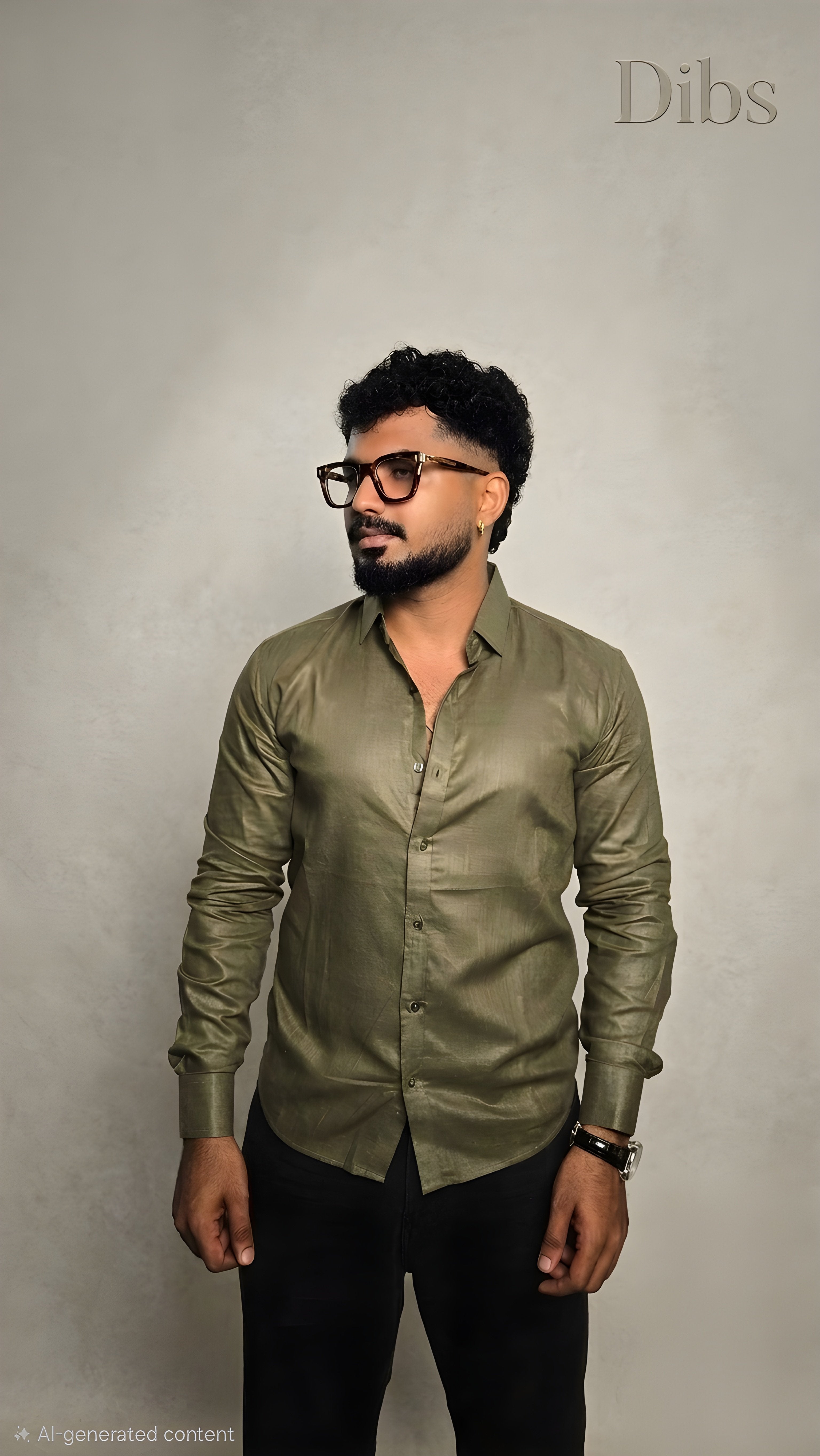 Forest Olive Linen Shirt – Premium Pure Linen | Regular Fit | Full Sleeve